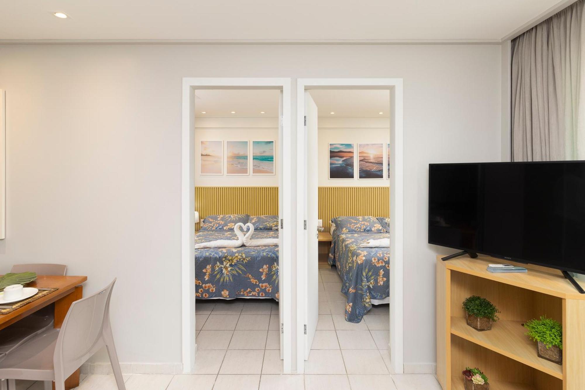 Flat Beach Class Muro Alto - Porto De Galinhas 02 Quartos 外观 照片