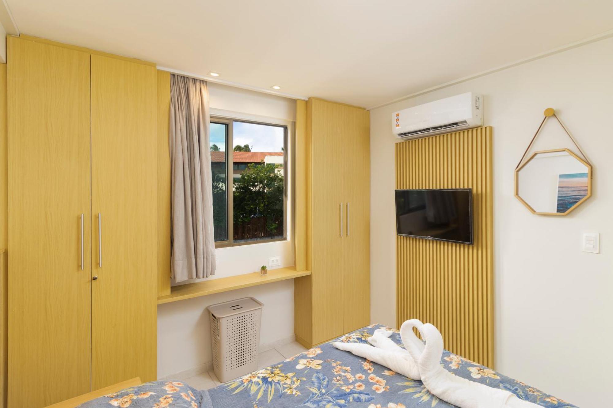 Flat Beach Class Muro Alto - Porto De Galinhas 02 Quartos 外观 照片